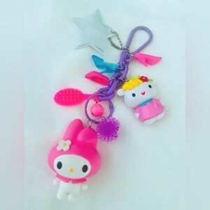 My Melody Barbie Girls Just Wanna Have Fun Girly Bag Charm | y2k 90s toy wave